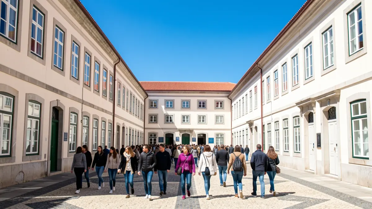 Generic image of university buildings in Viana do Castelo.