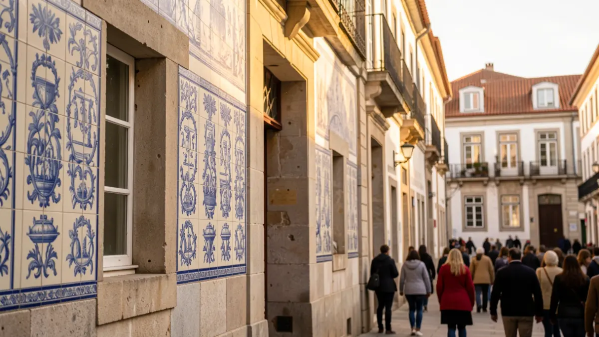 Imagen genérica de una fachada de edificio universitario con elementos arquitectónicos portugueses.
