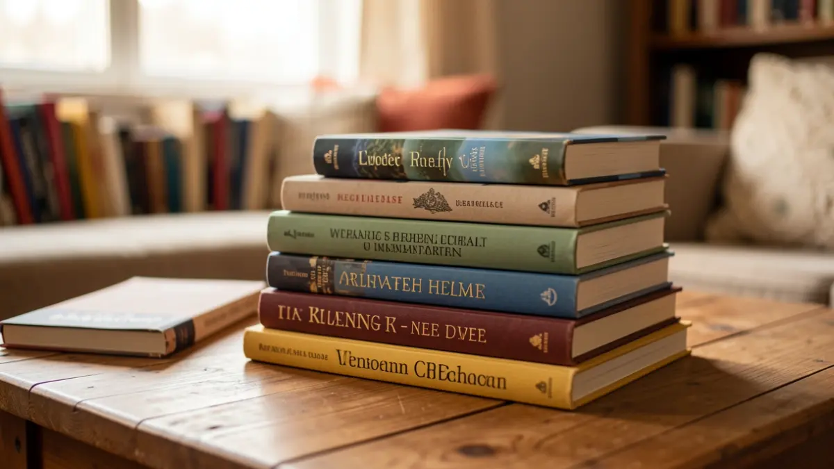 Generic image: with a blurred background of a cozy reading nook.