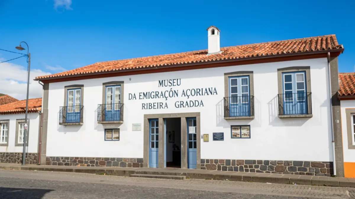 Museum of Azorean Emigration in Ribeira Grande, Azores.