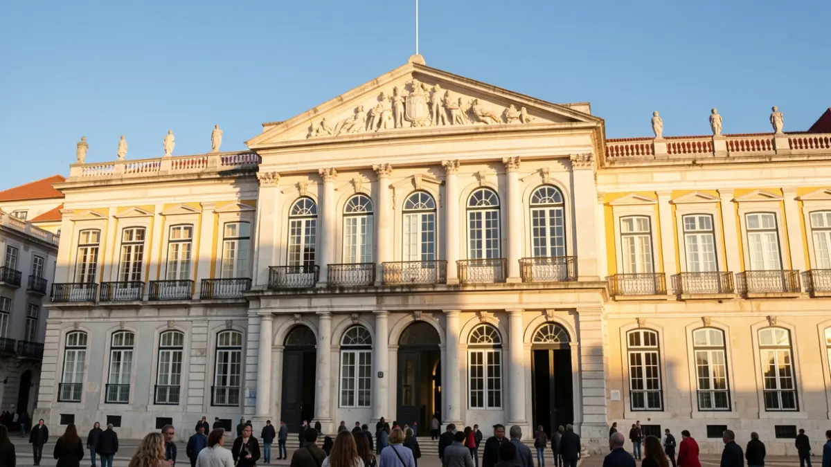Generic image: a historic building with classical Portuguese architecture.