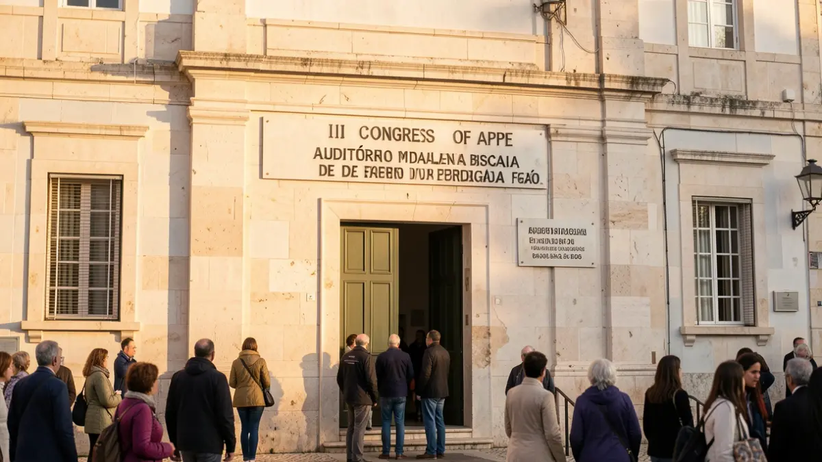 Facade of the Auditório Madalena Biscaia de Azeredo Peredigão in Figueira da Foz, venue of the II APPE Congress.