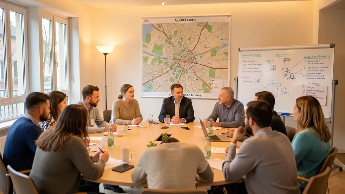 Generic image of a public participation session on urban mobility.