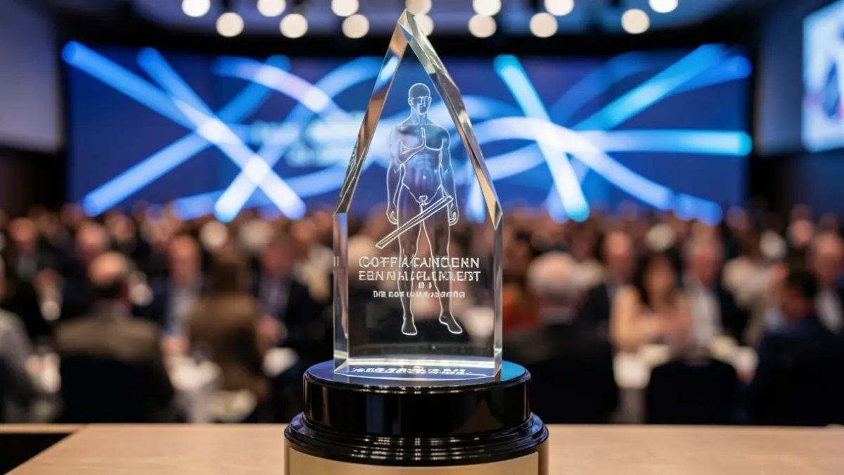 Scientific award given to a doctor specializing in chronic pain.
