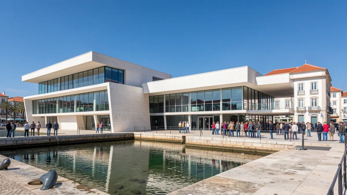 Generic image: highlighting its modern architecture and proximity to water.