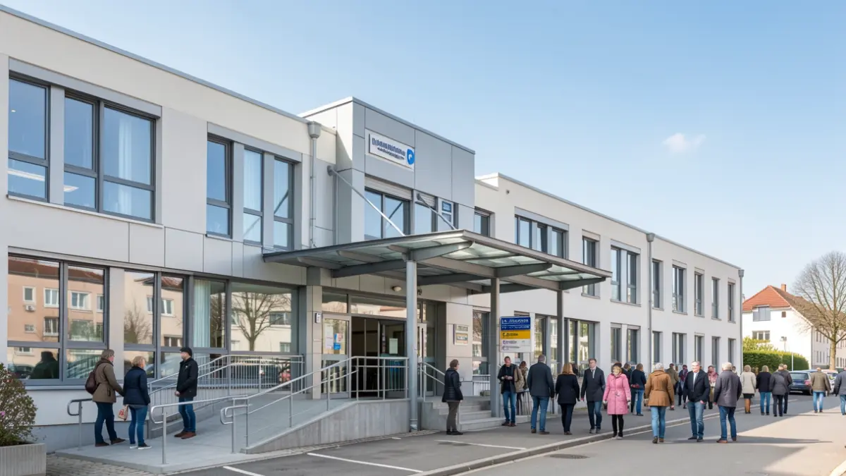 Generic image of a healthcare building with improved accessibility features.