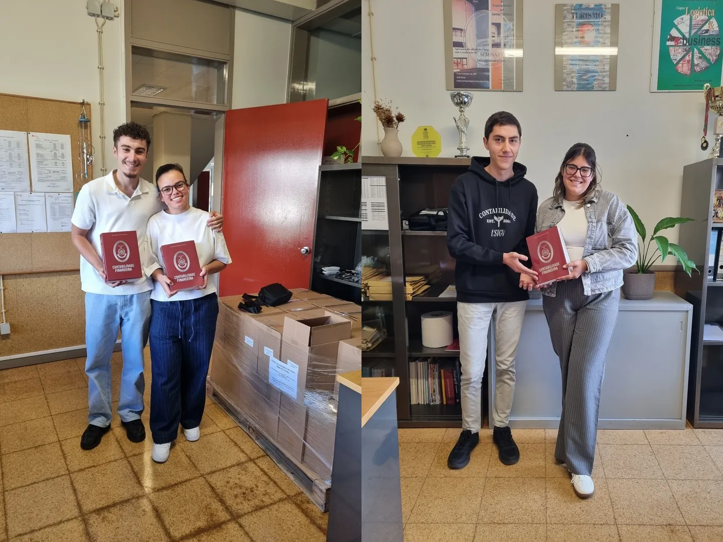 Ordem dos Contabilistas oferece livros a estudantes de Viseu