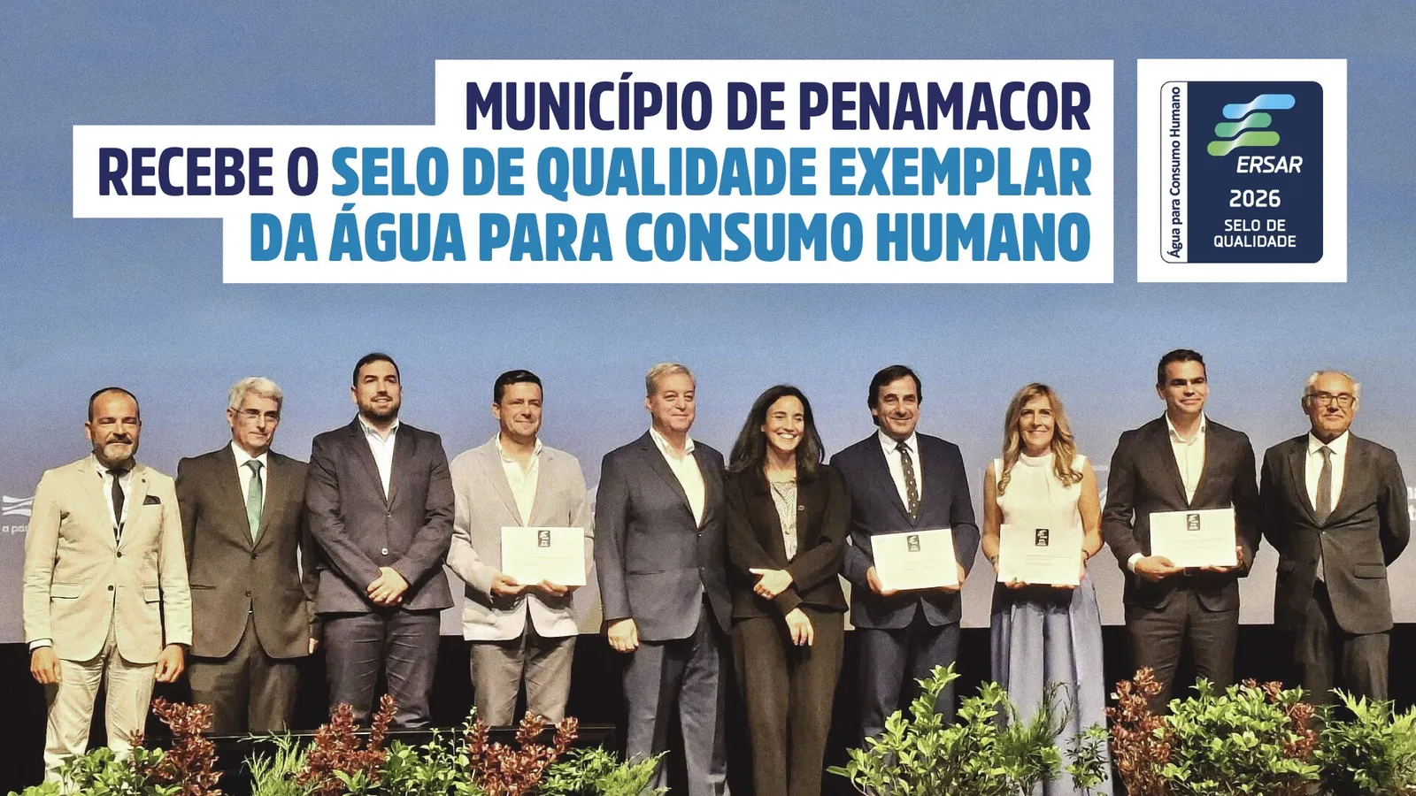 Penamacor recebe Selo de Qualidade Exemplar da Água