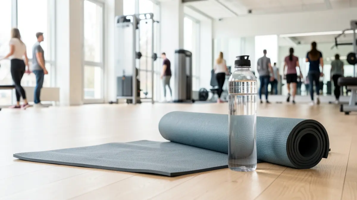 Generic image of a sports space with exercise equipment.