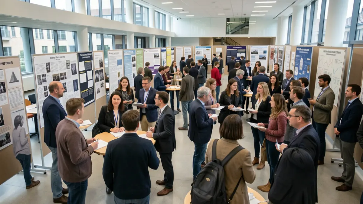 Imagem genérica de um evento académico com investigadores e estudantes a debater temas de turismo e cultura.